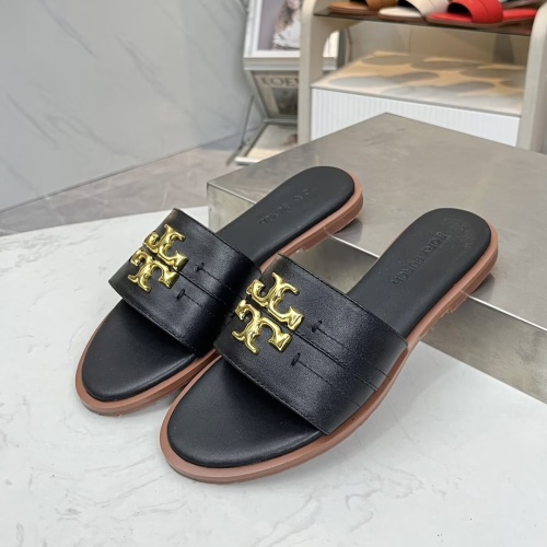 Cheap Tory Burch TB Slippers For Women #1236388 Replica Wholesale [$80.00 USD] [ITEM#1236388] on Replica Tory Burch TB Slippers