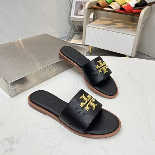 Cheap Tory Burch TB Slippers For Women #1236388 Replica Wholesale [$80.00 USD] [ITEM#1236388] on Replica Tory Burch TB Slippers