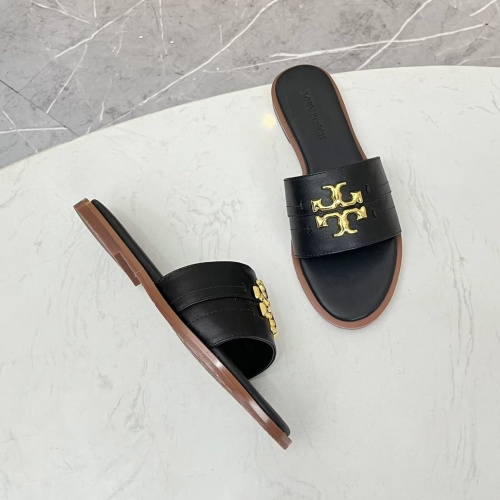 Cheap Tory Burch TB Slippers For Women #1236388 Replica Wholesale [$80.00 USD] [ITEM#1236388] on Replica Tory Burch TB Slippers