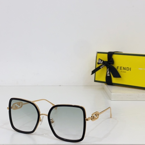 Cheap Fendi AAA Quality Sunglasses #1236398 Replica Wholesale [$48.00 USD] [ITEM#1236398] on Replica Fendi AAA Quality Sunglasses