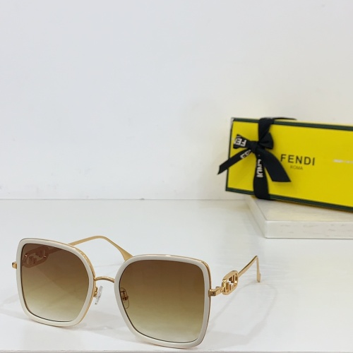 Cheap Fendi AAA Quality Sunglasses #1236402 Replica Wholesale [$48.00 USD] [ITEM#1236402] on Replica Fendi AAA Quality Sunglasses