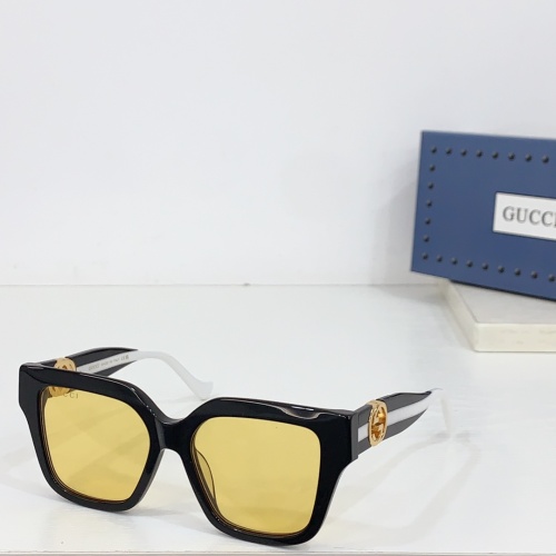 Cheap Gucci AAA Quality Sunglasses #1236408 Replica Wholesale [$60.00 USD] [ITEM#1236408] on Replica Gucci AAA Quality Sunglasses