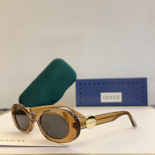 Gucci AAA Quality Sunglasses #1236412