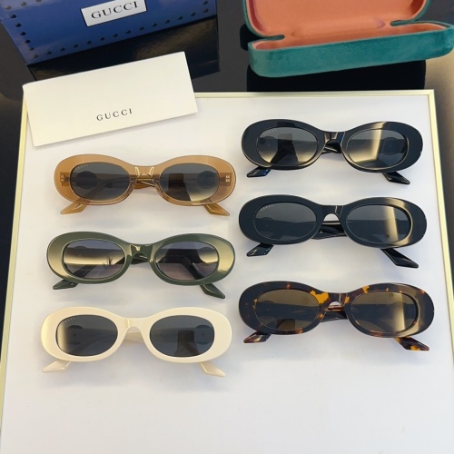 Cheap Gucci AAA Quality Sunglasses #1236413 Replica Wholesale [$60.00 USD] [ITEM#1236413] on Replica Gucci AAA Quality Sunglasses