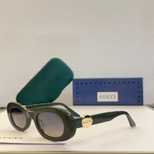 Cheap Gucci AAA Quality Sunglasses #1236417 Replica Wholesale [$60.00 USD] [ITEM#1236417] on Replica Gucci AAA Quality Sunglasses