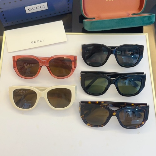 Cheap Gucci AAA Quality Sunglasses #1236418 Replica Wholesale [$52.00 USD] [ITEM#1236418] on Replica Gucci AAA Quality Sunglasses