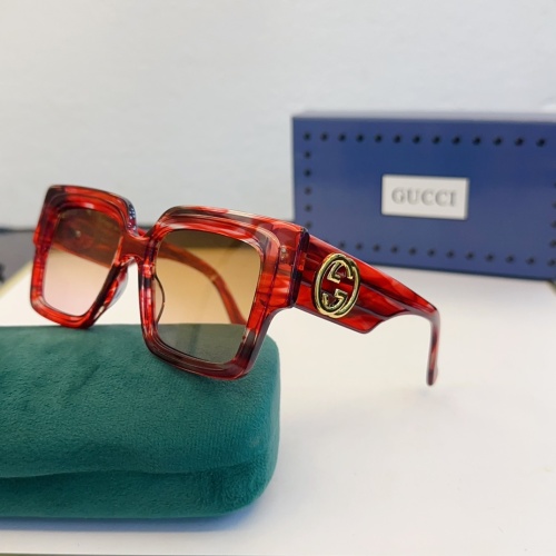 Gucci AAA Quality Sunglasses #1236423