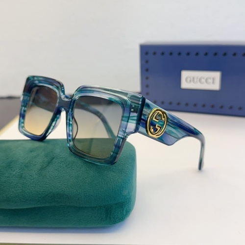 Cheap Gucci AAA Quality Sunglasses #1236424 Replica Wholesale [$60.00 USD] [ITEM#1236424] on Replica Gucci AAA Quality Sunglasses