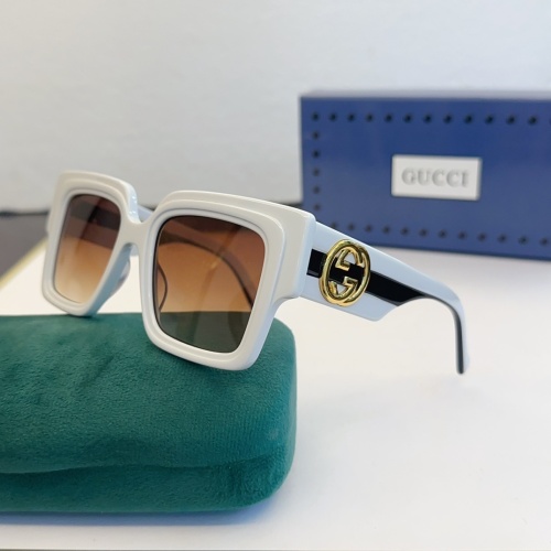 Cheap Gucci AAA Quality Sunglasses #1236425 Replica Wholesale [$60.00 USD] [ITEM#1236425] on Replica Gucci AAA Quality Sunglasses