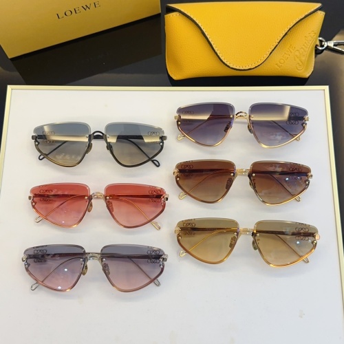 Cheap LOEWE AAA Quality Sunglasses #1236430 Replica Wholesale [$60.00 USD] [ITEM#1236430] on Replica LOEWE AAA Quality Sunglasses