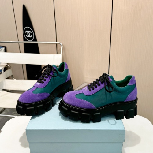 Cheap Prada Casual Shoes For Women #1236466 Replica Wholesale [$108.00 USD] [ITEM#1236466] on Replica Prada Casual Shoes