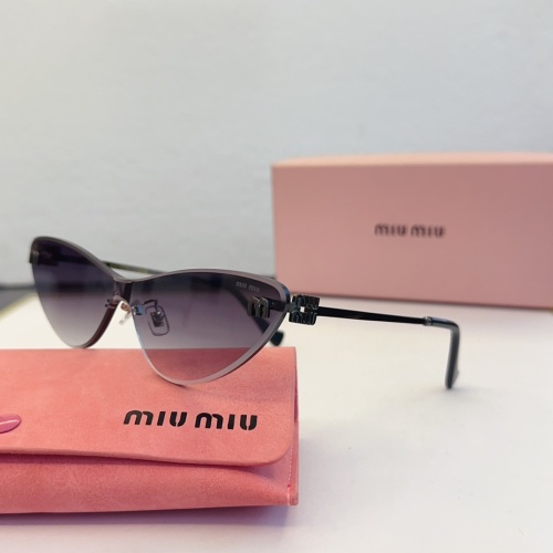 Cheap MIU MIU AAA Quality Sunglasses #1236486 Replica Wholesale [$60.00 USD] [ITEM#1236486] on Replica MIU MIU AAA Sunglasses