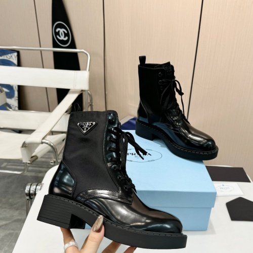 Cheap Prada Boots For Women #1236501 Replica Wholesale [$108.00 USD] [ITEM#1236501] on Replica Prada Boots