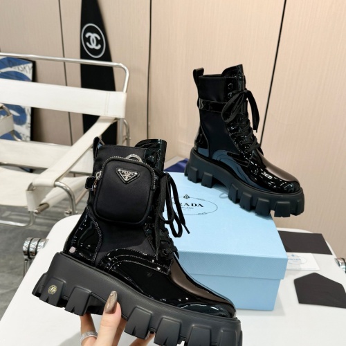 Cheap Prada Boots For Women #1236507 Replica Wholesale [$125.00 USD] [ITEM#1236507] on Replica Prada Boots