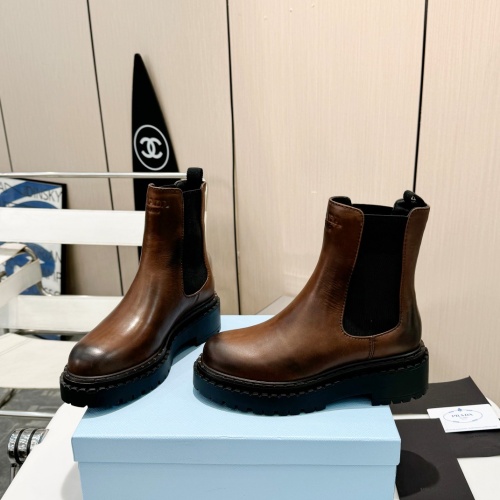 Cheap Prada Boots For Women #1236515 Replica Wholesale [$128.00 USD] [ITEM#1236515] on Replica Prada Boots