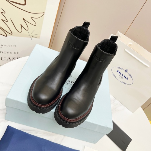 Cheap Prada Boots For Women #1236523 Replica Wholesale [$105.00 USD] [ITEM#1236523] on Replica Prada Boots