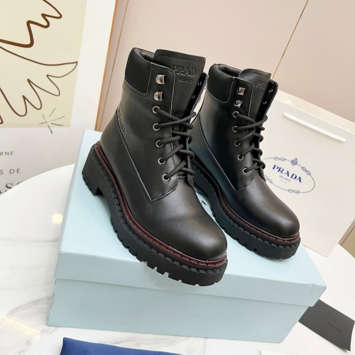 Cheap Prada Boots For Women #1236524 Replica Wholesale [$108.00 USD] [ITEM#1236524] on Replica Prada Boots