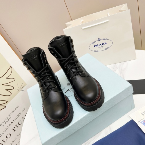 Cheap Prada Boots For Women #1236524 Replica Wholesale [$108.00 USD] [ITEM#1236524] on Replica Prada Boots