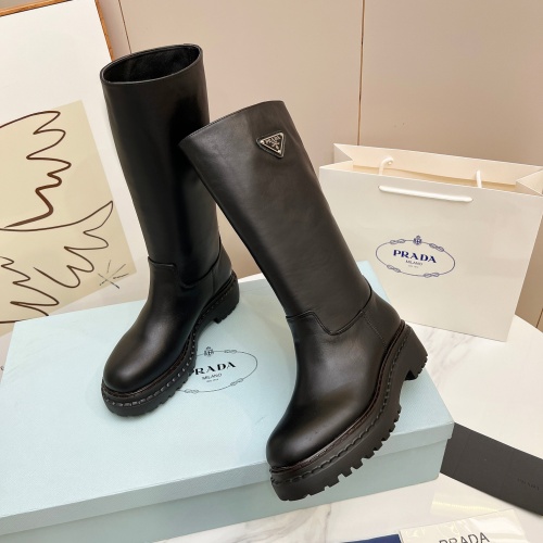 Cheap Prada Boots For Women #1236525 Replica Wholesale [$130.00 USD] [ITEM#1236525] on Replica Prada Boots