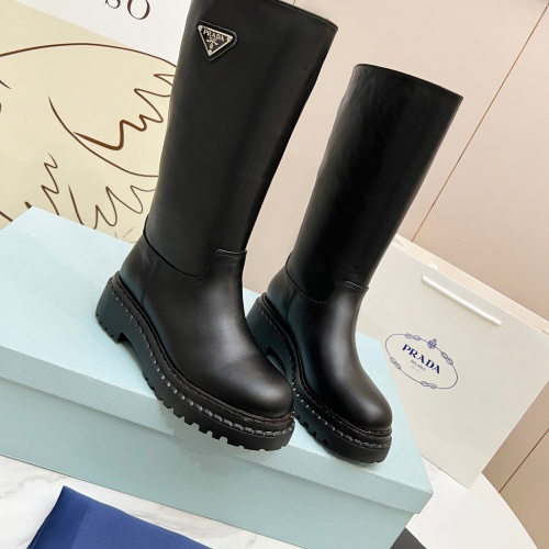 Cheap Prada Boots For Women #1236525 Replica Wholesale [$130.00 USD] [ITEM#1236525] on Replica Prada Boots