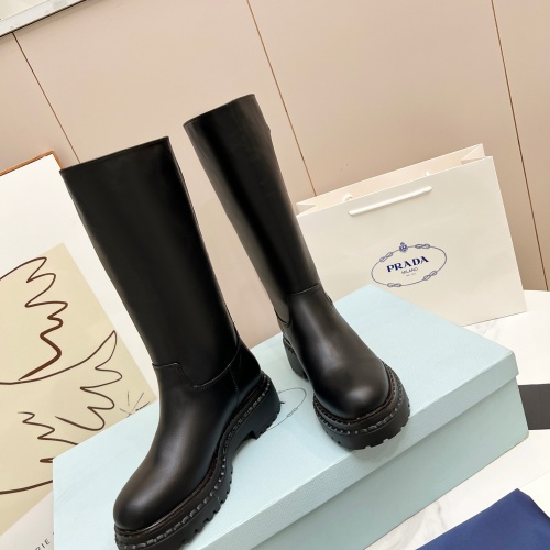 Cheap Prada Boots For Women #1236525 Replica Wholesale [$130.00 USD] [ITEM#1236525] on Replica Prada Boots