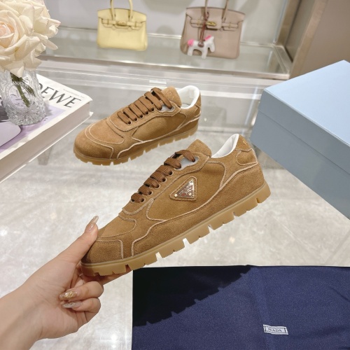 Cheap Prada Casual Shoes For Women #1236548 Replica Wholesale [$96.00 USD] [ITEM#1236548] on Replica Prada Casual Shoes