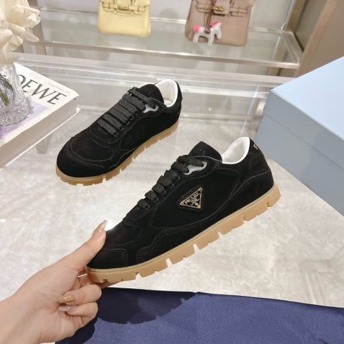 Cheap Prada Casual Shoes For Women #1236549 Replica Wholesale [$96.00 USD] [ITEM#1236549] on Replica Prada Casual Shoes