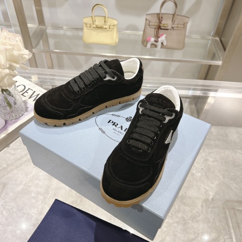 Cheap Prada Casual Shoes For Women #1236549 Replica Wholesale [$96.00 USD] [ITEM#1236549] on Replica Prada Casual Shoes