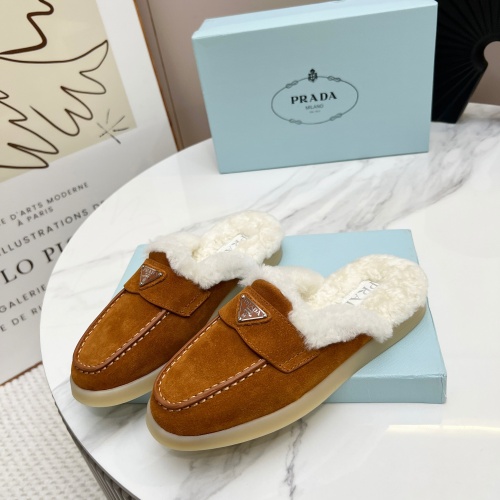 Cheap Prada Slippers For Women #1236566 Replica Wholesale [$100.00 USD] [ITEM#1236566] on Replica Prada Slippers