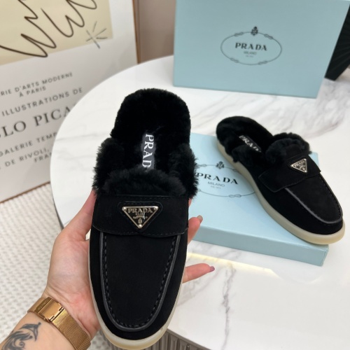 Cheap Prada Slippers For Women #1236567 Replica Wholesale [$100.00 USD] [ITEM#1236567] on Replica Prada Slippers