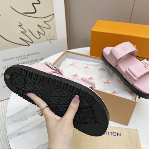 Cheap Louis Vuitton Slippers For Women #1236571 Replica Wholesale [$82.00 USD] [ITEM#1236571] on Replica Louis Vuitton Slippers