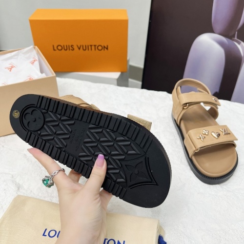 Cheap Louis Vuitton Sandal For Women #1236576 Replica Wholesale [$82.00 USD] [ITEM#1236576] on Replica Louis Vuitton Sandal