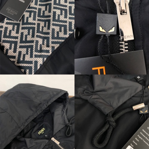 Cheap Fendi Jackets Long Sleeved For Men #1236587 Replica Wholesale [$85.00 USD] [ITEM#1236587] on Replica Fendi Jackets