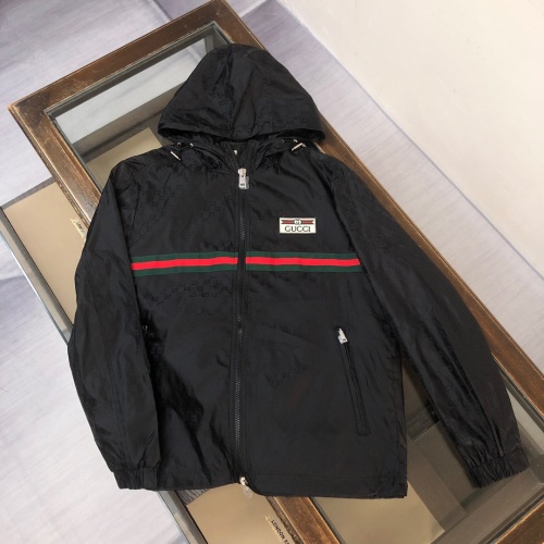 Cheap Gucci Jackets Long Sleeved For Men #1236597 Replica Wholesale [$108.00 USD] [ITEM#1236597] on Replica Gucci Jackets