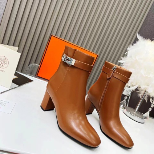 Cheap Hermes Boots For Women #1236607 Replica Wholesale [$108.00 USD] [ITEM#1236607] on Replica Hermes Boots