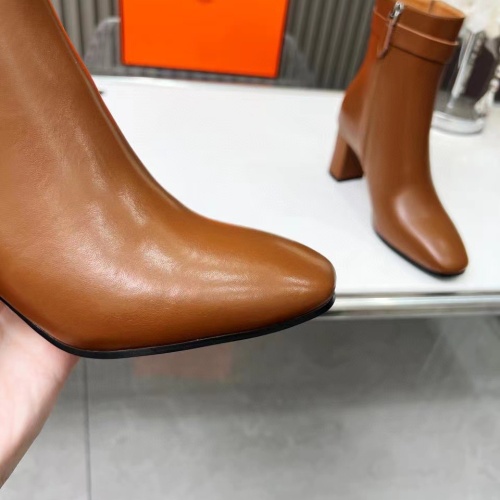 Cheap Hermes Boots For Women #1236607 Replica Wholesale [$108.00 USD] [ITEM#1236607] on Replica Hermes Boots