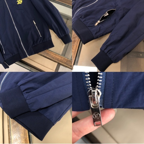 Cheap Louis Vuitton LV Jackets Long Sleeved For Men #1236608 Replica Wholesale [$85.00 USD] [ITEM#1236608] on Replica Louis Vuitton LV Jackets