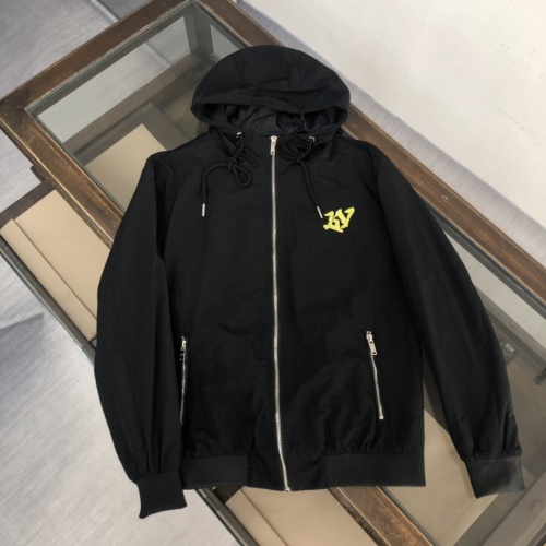 Cheap Louis Vuitton LV Jackets Long Sleeved For Men #1236609 Replica Wholesale [$85.00 USD] [ITEM#1236609] on Replica Louis Vuitton LV Jackets