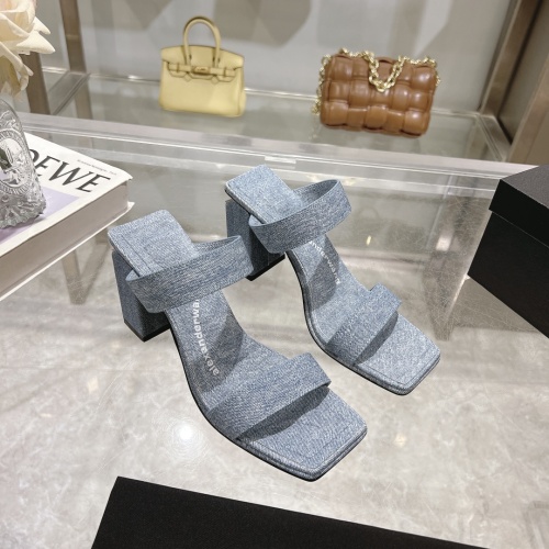 Cheap Alexander Wang Slippers For Women #1236624 Replica Wholesale [$96.00 USD] [ITEM#1236624] on Replica Alexander Wang Slippers