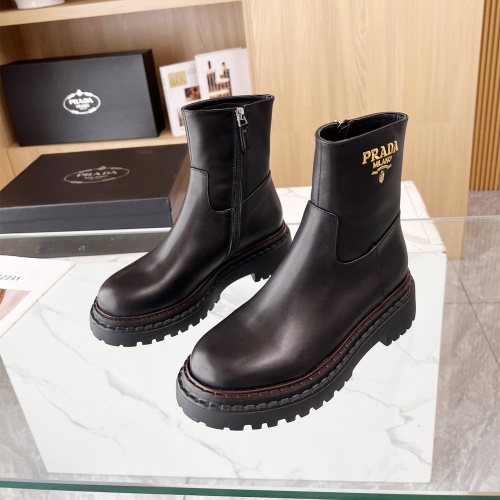 Cheap Prada Boots For Women #1236646 Replica Wholesale [$108.00 USD] [ITEM#1236646] on Replica Prada Boots