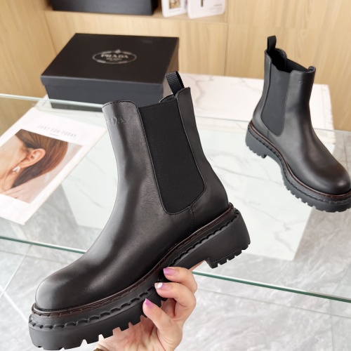 Cheap Prada Boots For Women #1236651 Replica Wholesale [$108.00 USD] [ITEM#1236651] on Replica Prada Boots