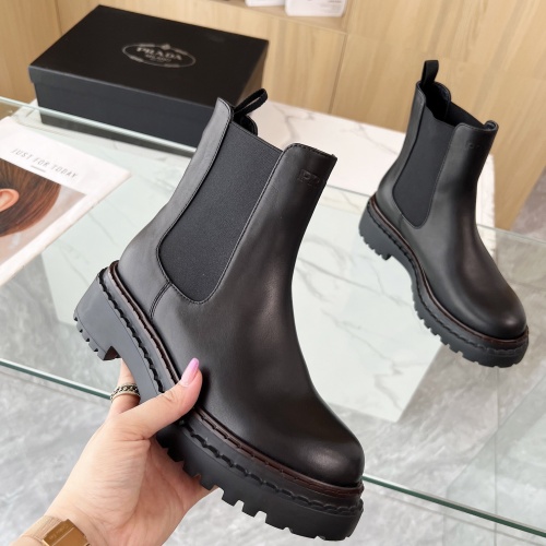 Cheap Prada Boots For Women #1236651 Replica Wholesale [$108.00 USD] [ITEM#1236651] on Replica Prada Boots