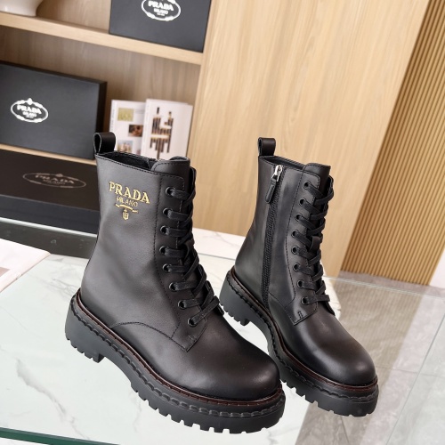 Cheap Prada Boots For Women #1236652 Replica Wholesale [$108.00 USD] [ITEM#1236652] on Replica Prada Boots