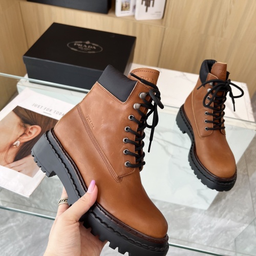 Cheap Prada Boots For Women #1236656 Replica Wholesale [$112.00 USD] [ITEM#1236656] on Replica Prada Boots