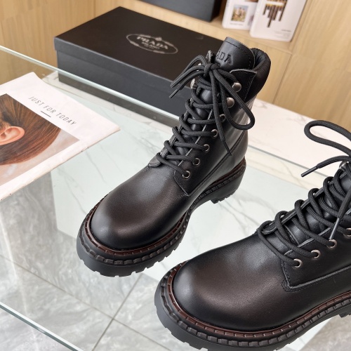 Cheap Prada Boots For Women #1236657 Replica Wholesale [$112.00 USD] [ITEM#1236657] on Replica Prada Boots