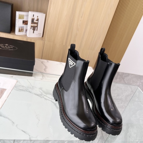 Cheap Prada Boots For Women #1236659 Replica Wholesale [$115.00 USD] [ITEM#1236659] on Replica Prada Boots