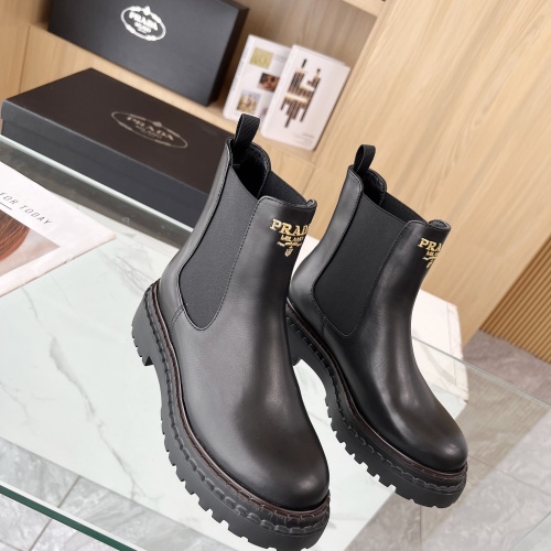 Cheap Prada Boots For Women #1236665 Replica Wholesale [$115.00 USD] [ITEM#1236665] on Replica Prada Boots