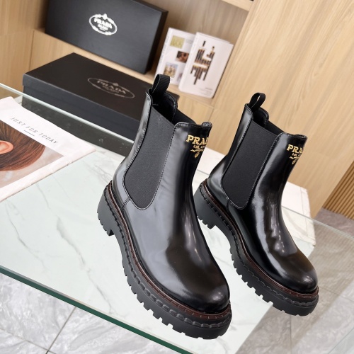 Cheap Prada Boots For Women #1236666 Replica Wholesale [$115.00 USD] [ITEM#1236666] on Replica Prada Boots