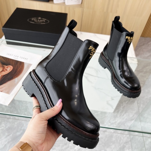 Cheap Prada Boots For Women #1236666 Replica Wholesale [$115.00 USD] [ITEM#1236666] on Replica Prada Boots