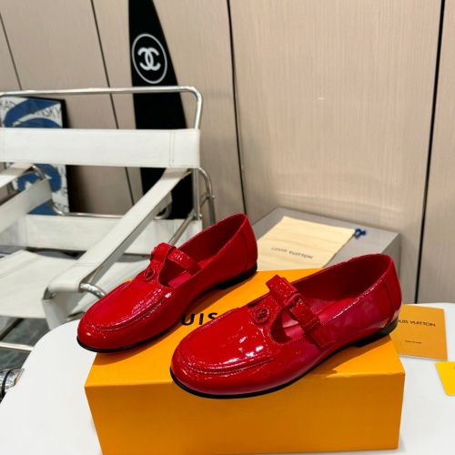 Cheap Louis Vuitton Flat Shoes For Women #1236670 Replica Wholesale [$115.00 USD] [ITEM#1236670] on Replica Louis Vuitton Flat Shoes